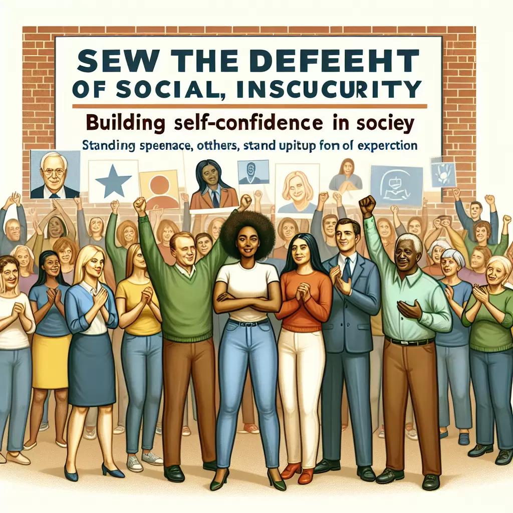 Vence la Inseguridad Social: Construcción de Autoconfianza en Sociedad